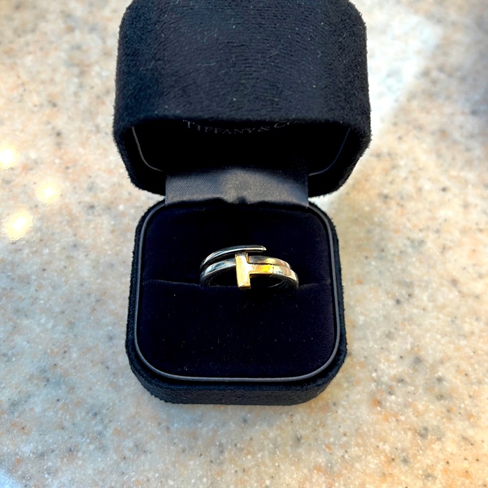 Tiffany & Co T Wrap Ring 7